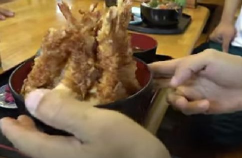 海鮮食堂太陽エビだけ天丼