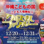 【2025年12月20日〜31日】15歳以下は入場無料！イルミネーション・花火・多彩な催しが満載「第30回 沖縄こどもの国 クリスマスファンタジー」